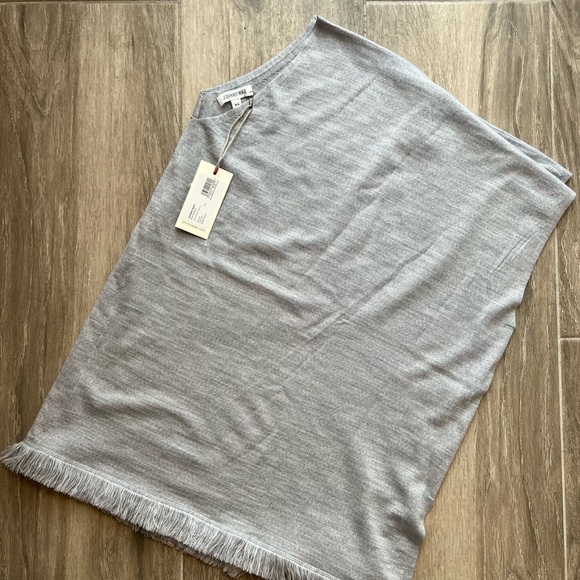 Johnny Was Lightweight Wool & Cashmere-Blend Poncho O/S - Picture 4 of 7